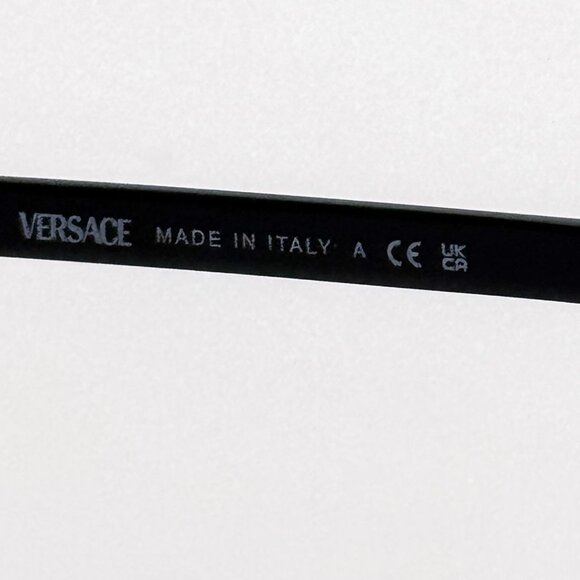 NEW VE2284 1436/87 VERSACE UNISEX BLACK VE2284 143687 - Picture 8 of 9